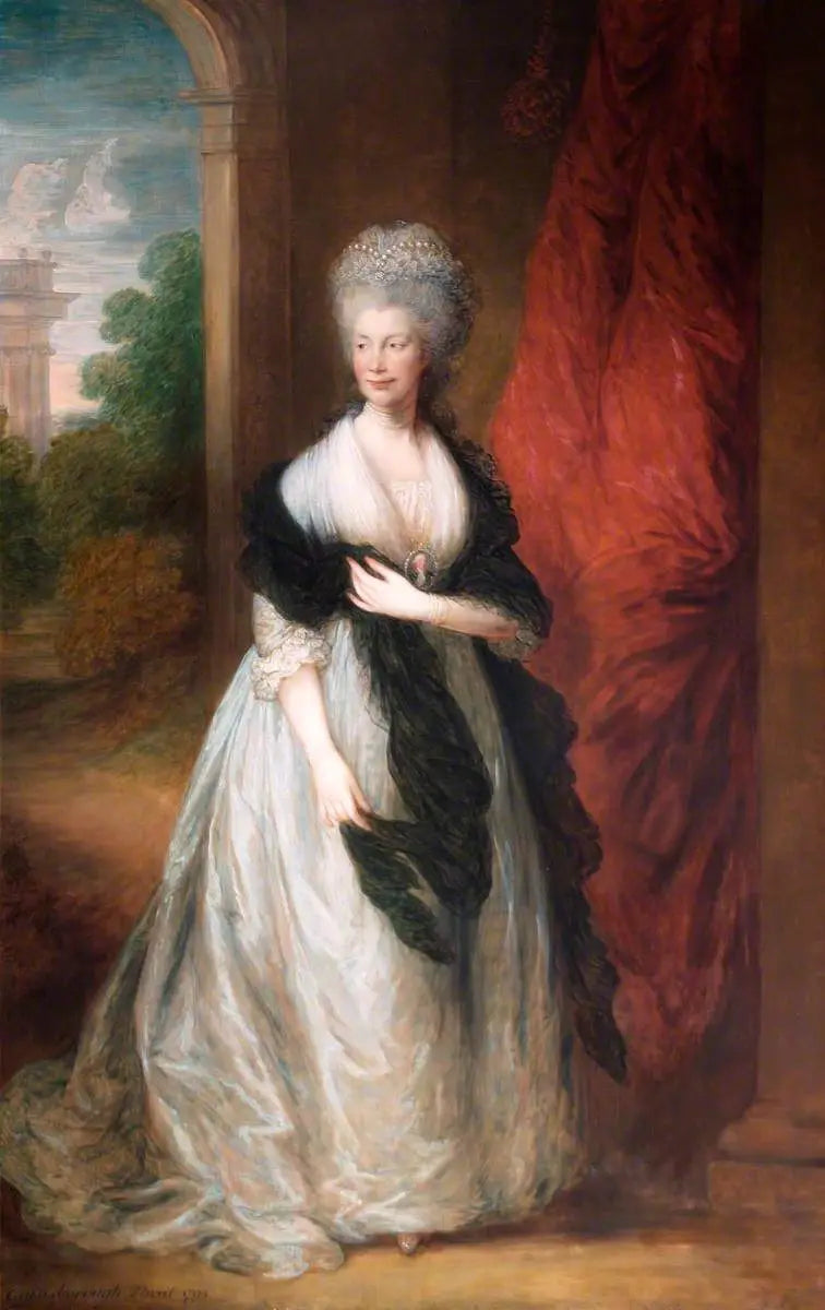Dronning Charlotte (1744–1818) - Thomas Gainsborough

Source:
La reine Charlotte (1744–1818) - Thomas Gainsborough