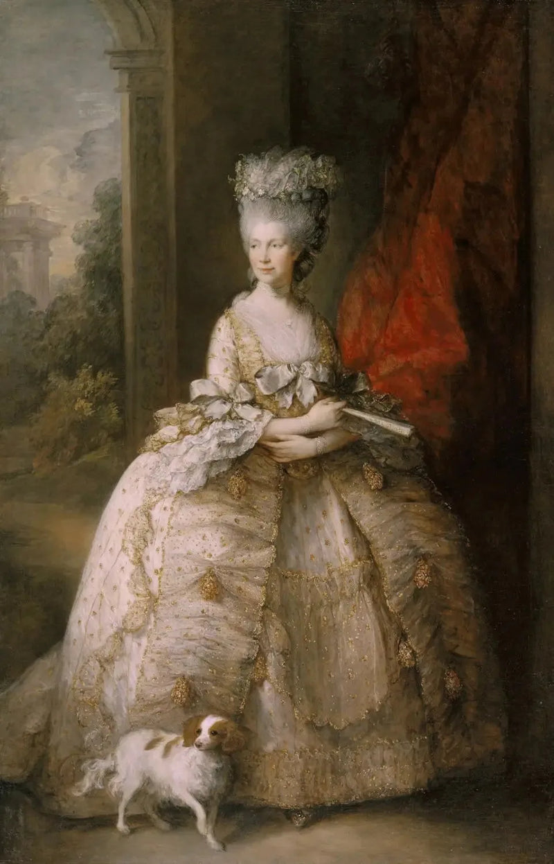 Kongelige dronning Charlotte (1744-1818) - Thomas Gainsborough

Source:
La reine Charlotte (1744-1818) - Thomas Gainsborough