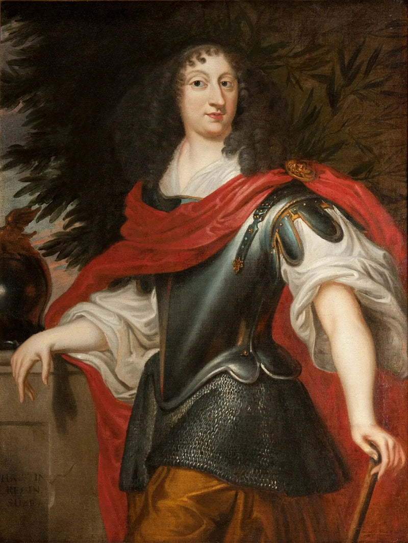 Dronning Christine i Minerva - Egmonts rettferdighet