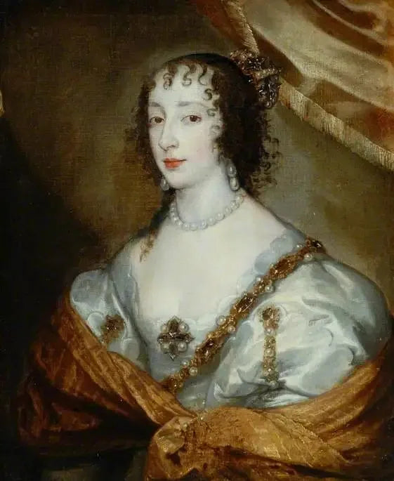 Kongelige Henriette Marie (1609–1669) - Antoine van Dyck

Source:
La reine Henriette Marie (1609–1669) - Antoine van Dyck