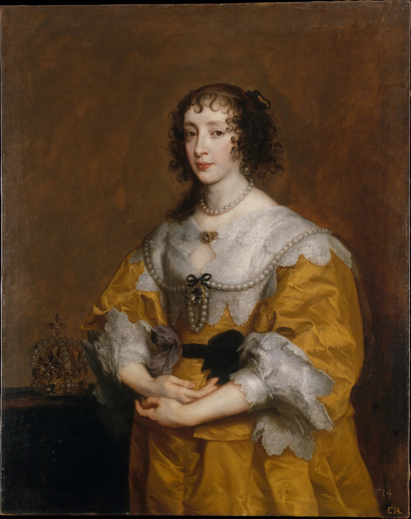 Kongelige Henriette Marie - Antoine van Dyck

Source:
La reine Henriette Marie - Antoine van Dyck