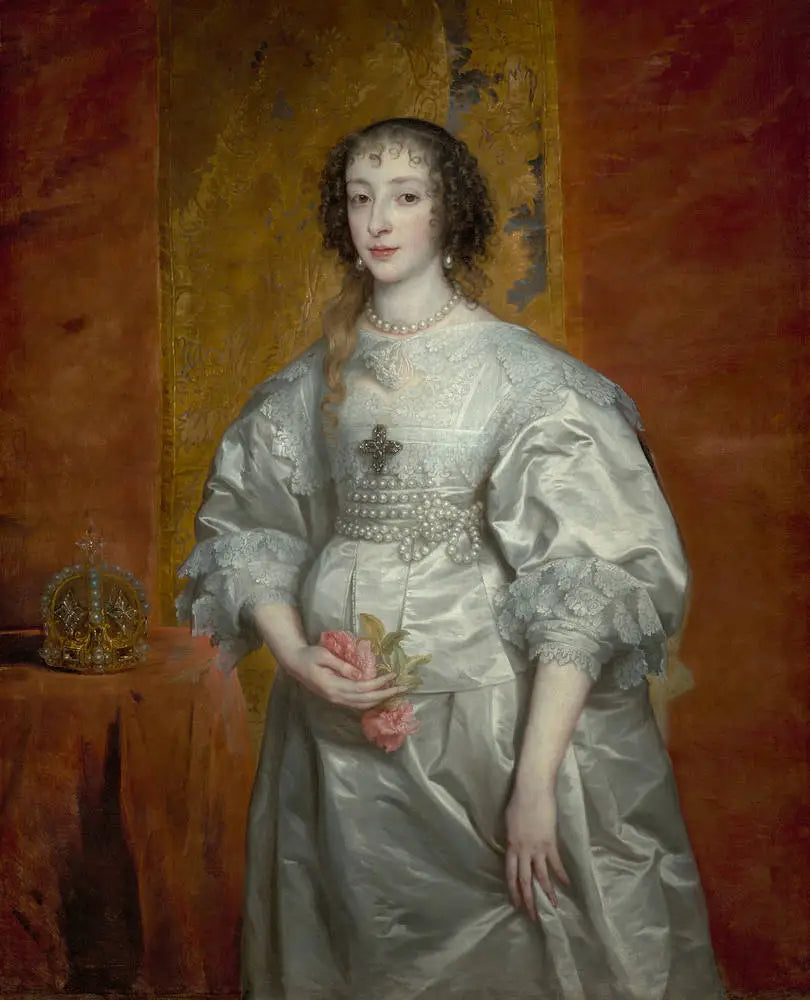 Kongelige Henriette Marie - Antoine van Dyck

Source:
La reine Henriette Marie - Antoine van Dyck