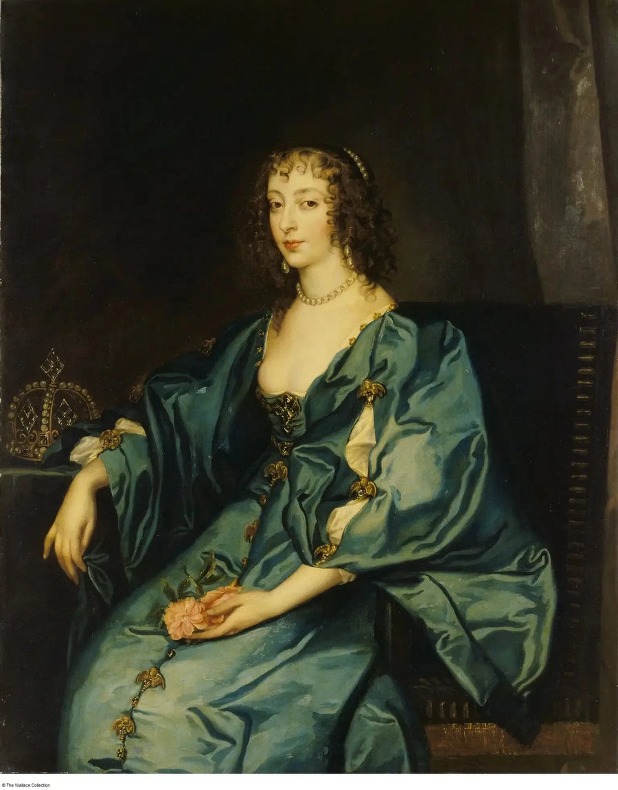 Kongelige Henriette Marie - Antoine van Dyck

Source:
La reine Henriette Marie - Antoine van Dyck