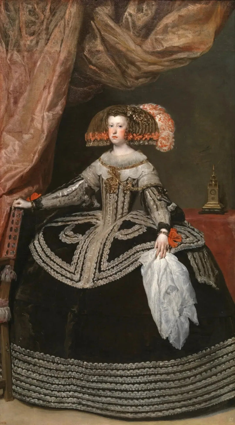 La Dronning Marianne av Østerrike - Diego Velázquez