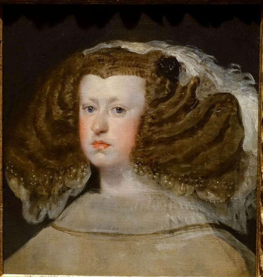 Dronning Maria Anna av Østerrike - Diego Velázquez