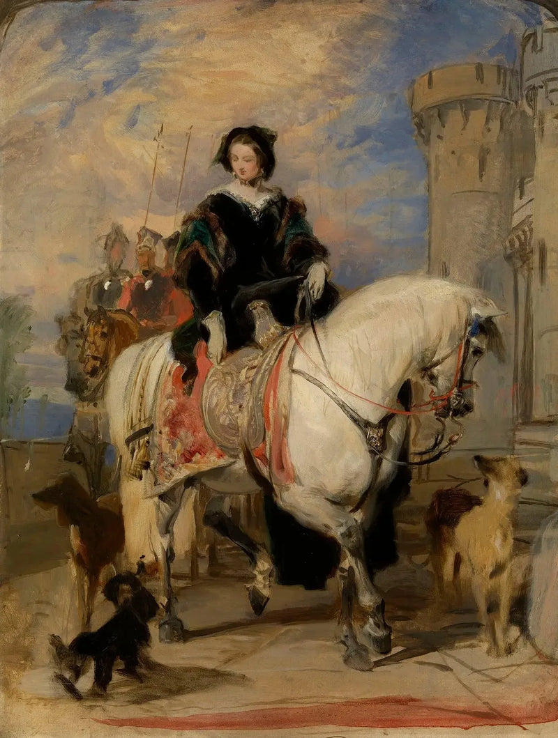 Kongelige dronning Victoria (1819-1901) på hest - Edwin Henry Landseer

Source:
La reine Victoria (1819-1901) à cheval - Edwin Henry Landseer