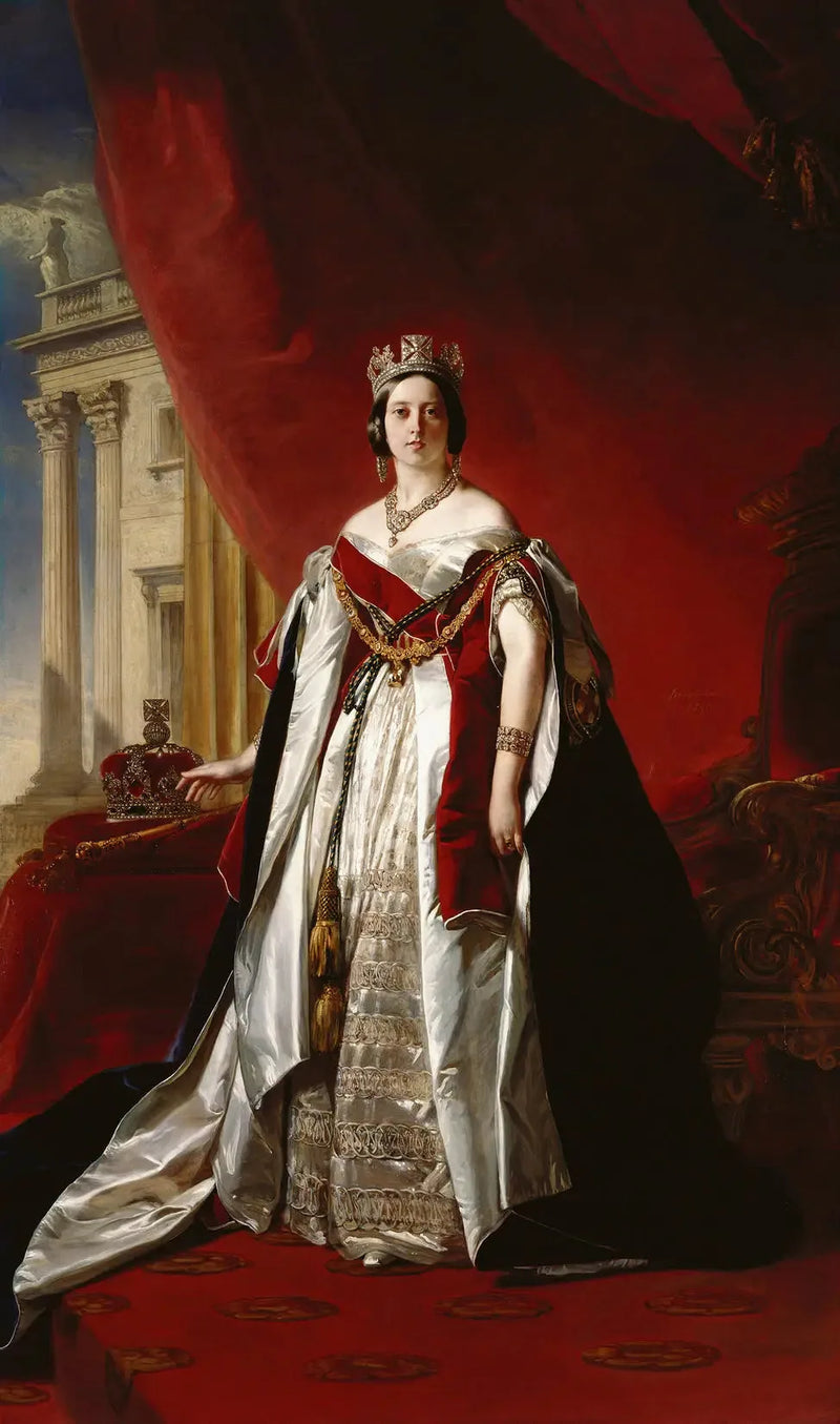 Kongelige dronning Victoria (1819-1901) - Franz Xaver Winterhalter

Source:
La reine Victoria (1819-1901) - Franz Xaver Winterhalter