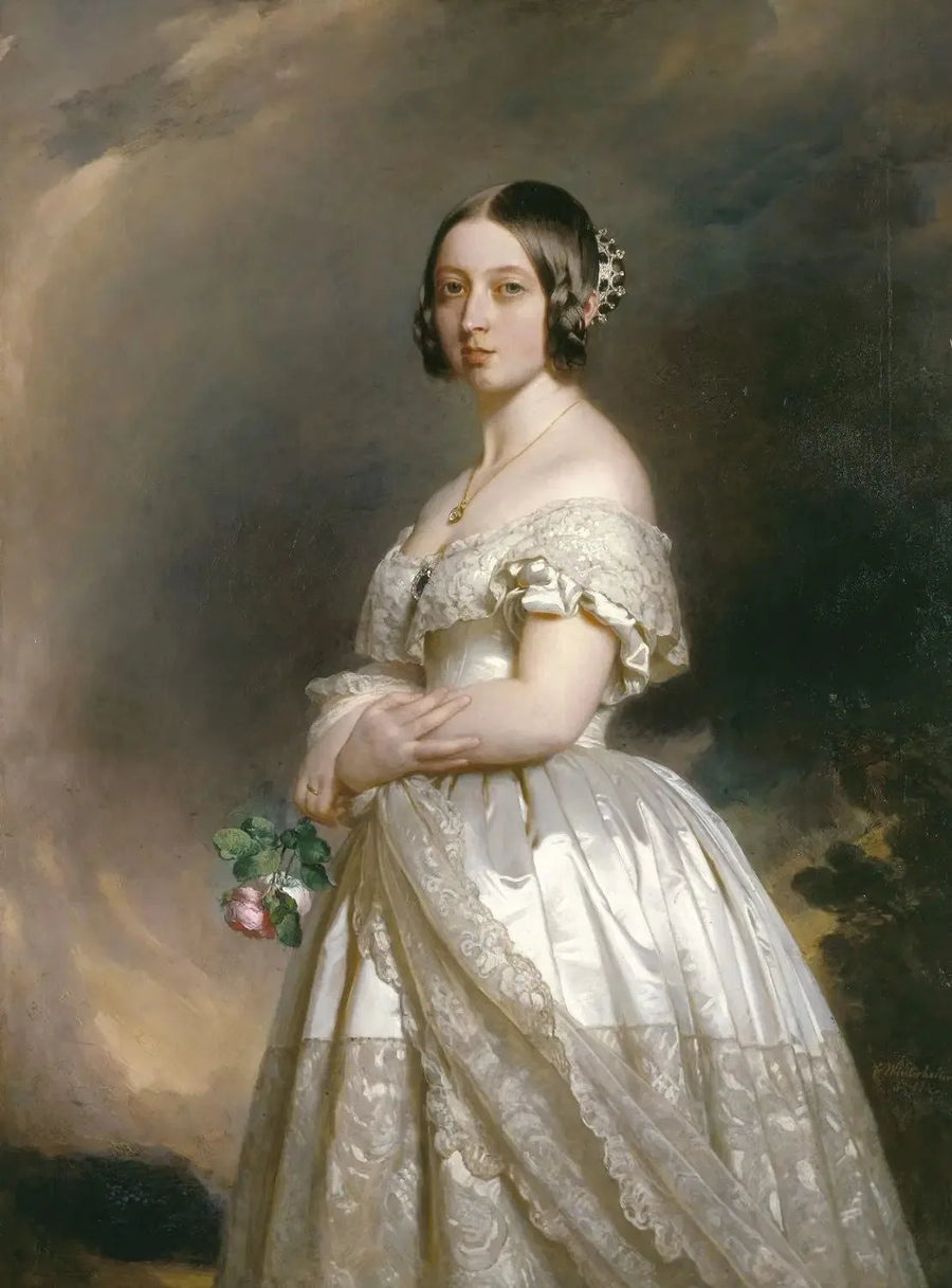Kongelige dronning Victoria (1819-1901) - Franz Xaver Winterhalter

Source:
La reine Victoria (1819-1901) - Franz Xaver Winterhalter