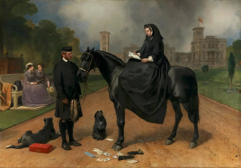 Kongelige dronning Victoria ved Osborne - Edwin Henry Landseer

Source:
La reine Victoria à Osborne - Edwin Henry Landseer