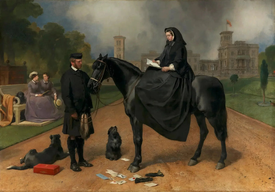 Kongelige dronning Victoria ved Osborne - Edwin Henry Landseer

Source:
La reine Victoria à Osborne - Edwin Henry Landseer