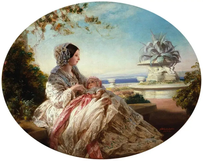 Kongelige dronning Victoria med prins Arthur - Franz Xaver Winterhalter

Source:
La reine Victoria avec le prince Arthur - Franz Xaver Winterhalter