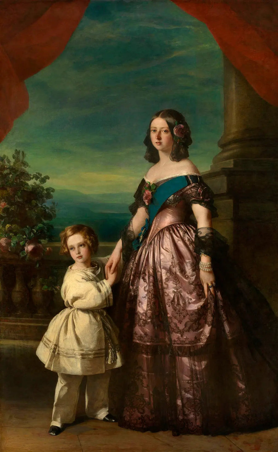 Kongelige Victoria med prinsen av Wales - Franz Xaver Winterhalter

Source:
La reine Victoria avec le prince de Galles - Franz Xaver Winterhalter