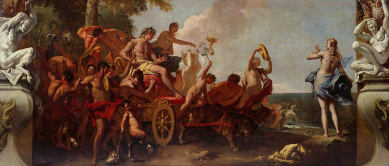 Møtet mellom Bacchus og Ariadne - Sebastiano Ricci