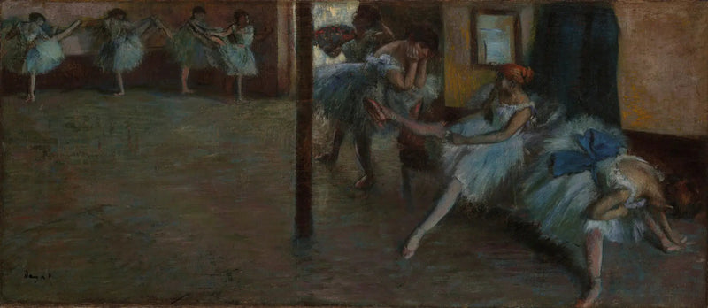 Ballettens repetisjon - Edgar Degas