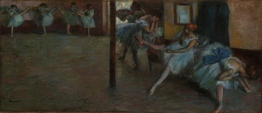 Ballettens repetisjon - Edgar Degas