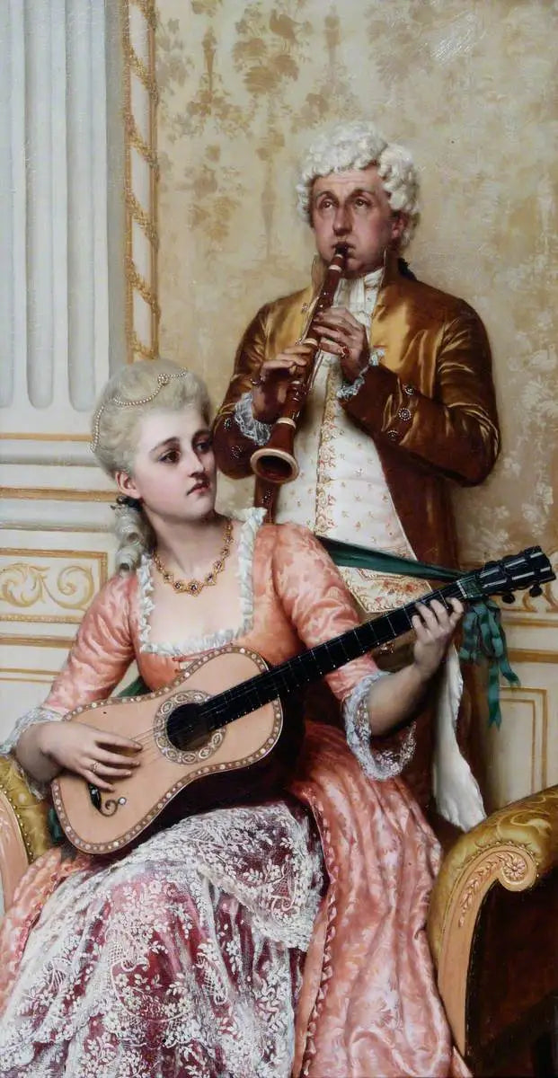Gjentakelse - Edmund Blair Leighton

Source:
La répétition - Edmund Blair Leighton