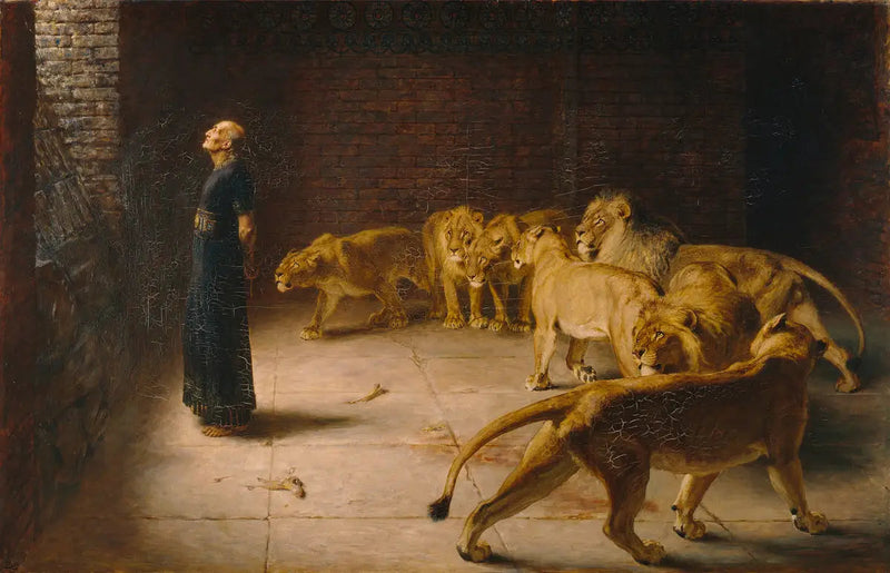  Daniels svar til kongen - Briton Rivière

Source:
La réponse de Daniel au roi - Briton Rivière