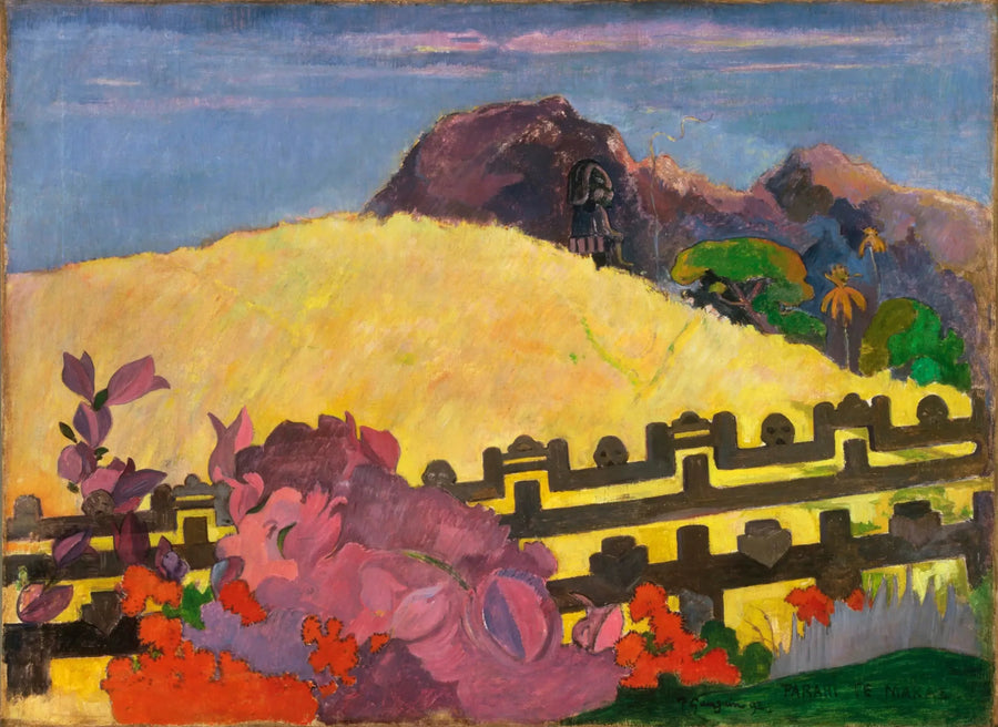 Her ligger tempelet - Paul Gauguin