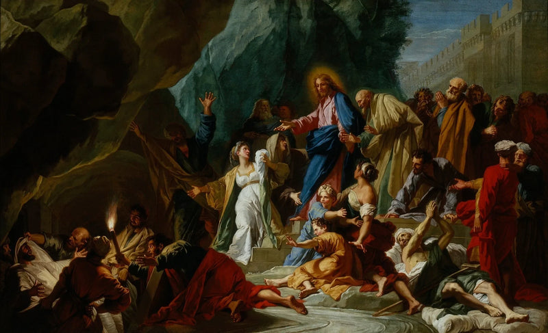 Lazarus oppstandelse - Jean-Baptiste Jouvenet