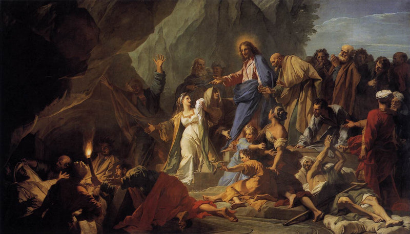Lazarus oppstandelse - Jean-Baptiste Jouvenet