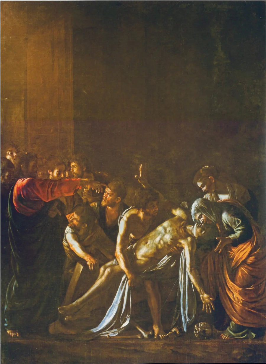 Lazarus' oppstandelse - Caravaggio