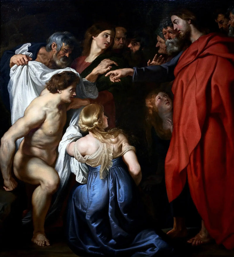 Oppstandelsen av Lasarus - Peter Paul Rubens