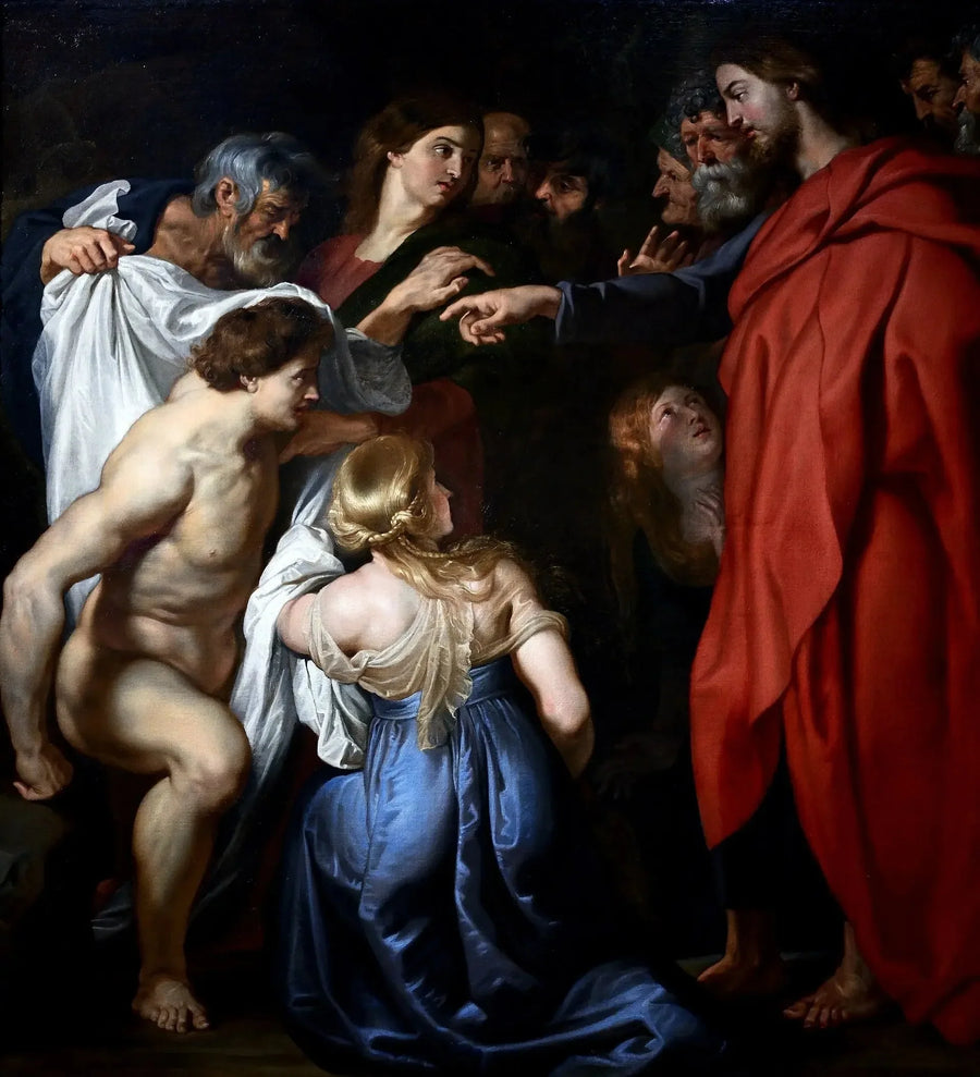 Oppstandelsen av Lasarus - Peter Paul Rubens