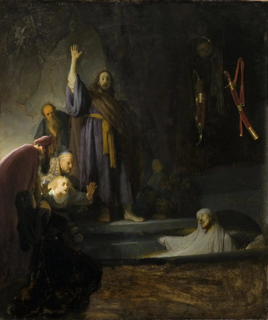 Lazarus' oppstandelse - Rembrandt