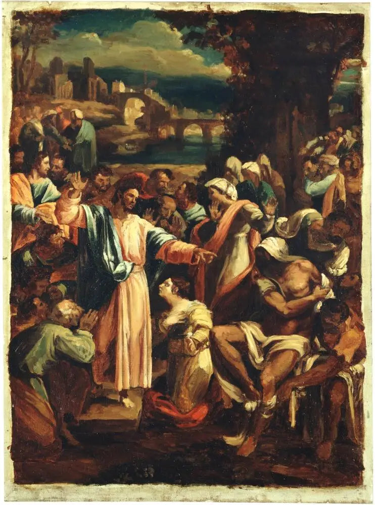 Lazarus' oppstandelse - Théodore Géricault