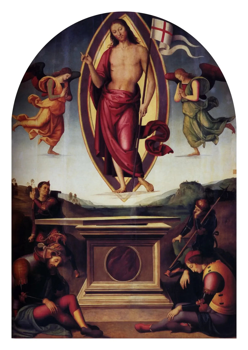 Oppstandelsen til San Francesco al Prato - Pietro Perugino