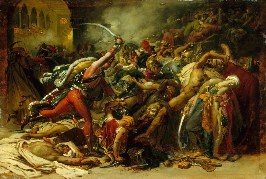 Kairós opprør - Anne-Louis Girodet

Source:
La révolte du Caire - Anne-Louis Girodet