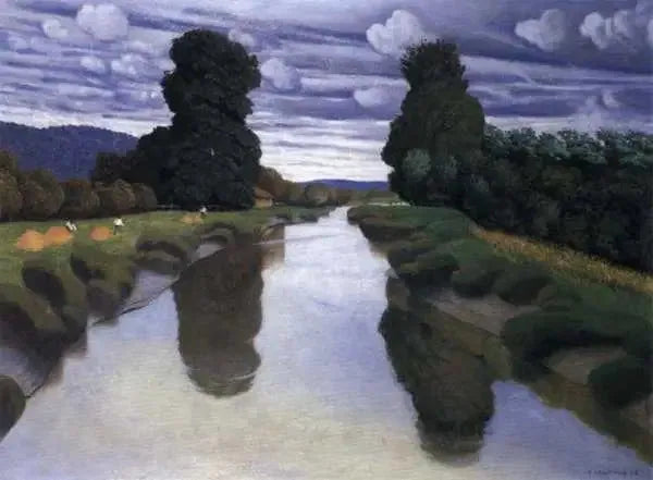 Risle-elven nær Berville - Félix Vallotton

Source:
La Risle près de Berville - Félix Vallotton