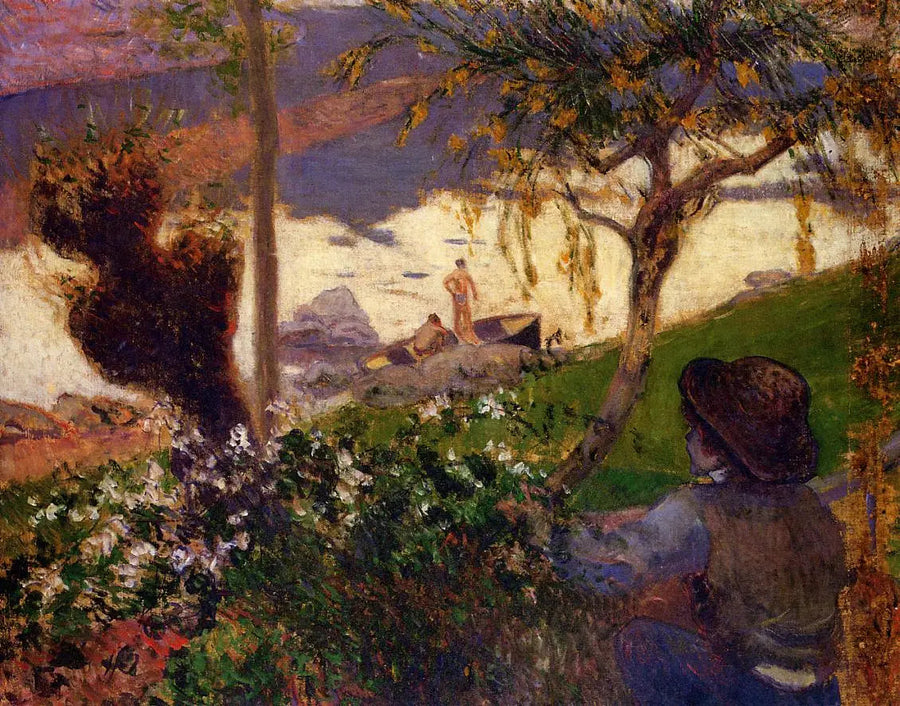 Den hvite elven - Paul Gauguin