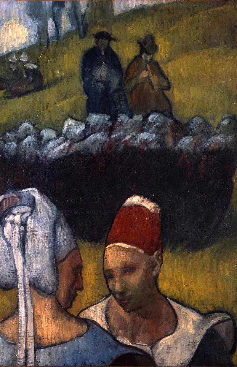 Den bretonske runden - Émile Bernard