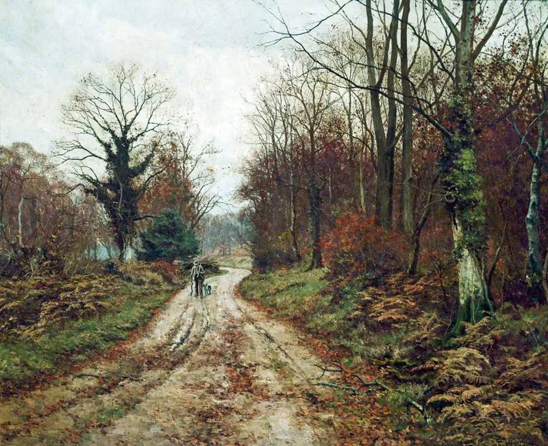 Høstveien (Mitcham Woods, Surrey) - Edward Wilkins Waite

Source:
La route d'automne (Mitcham Woods, Surrey) - Edward Wilkins Waite