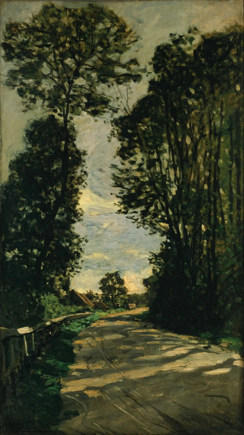 Veien til gården Saint-Siméon - Claude Monet