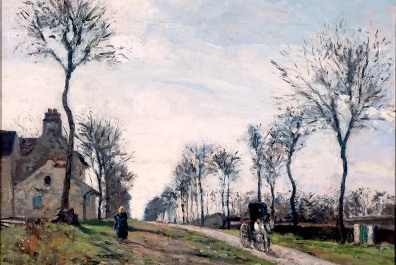 Marlyveien - Camille Pissarro