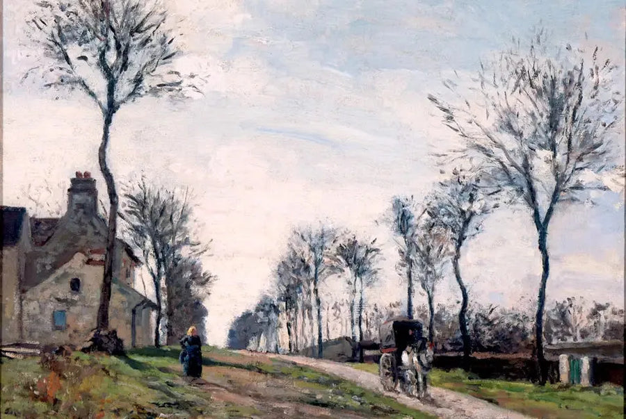 Marlyveien - Camille Pissarro
