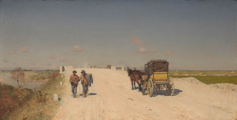 Veien fra Napoli til Brindisi - Giuseppe De Nittis