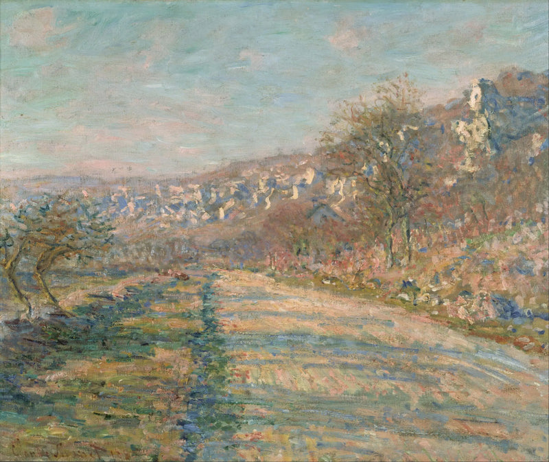 Veien til La Roche-Guyon - Claude Monet