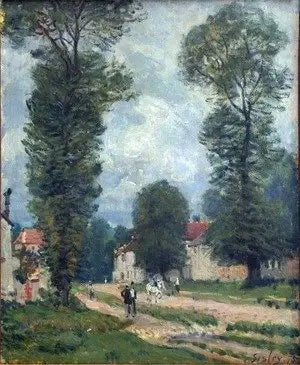 Veien til Versailles - Alfred Sisley