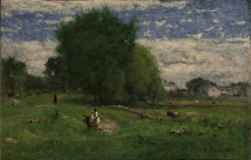 Veien gjennom landsbyen, Milton - George Inness

Source:
La route du village, Milton - George Inness