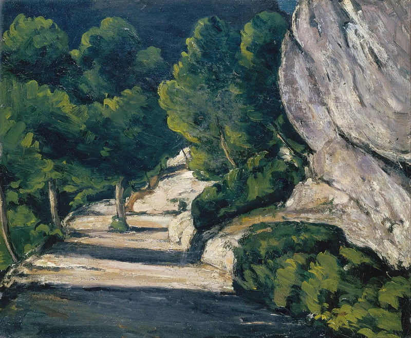 Skogveien - Paul Cézanne