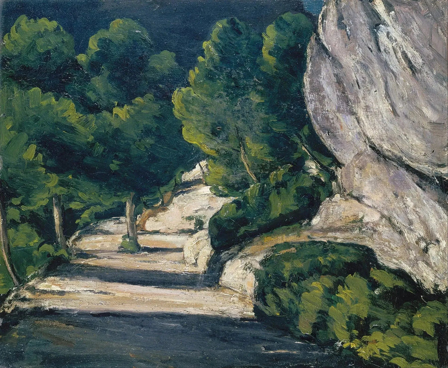 Skogveien - Paul Cézanne