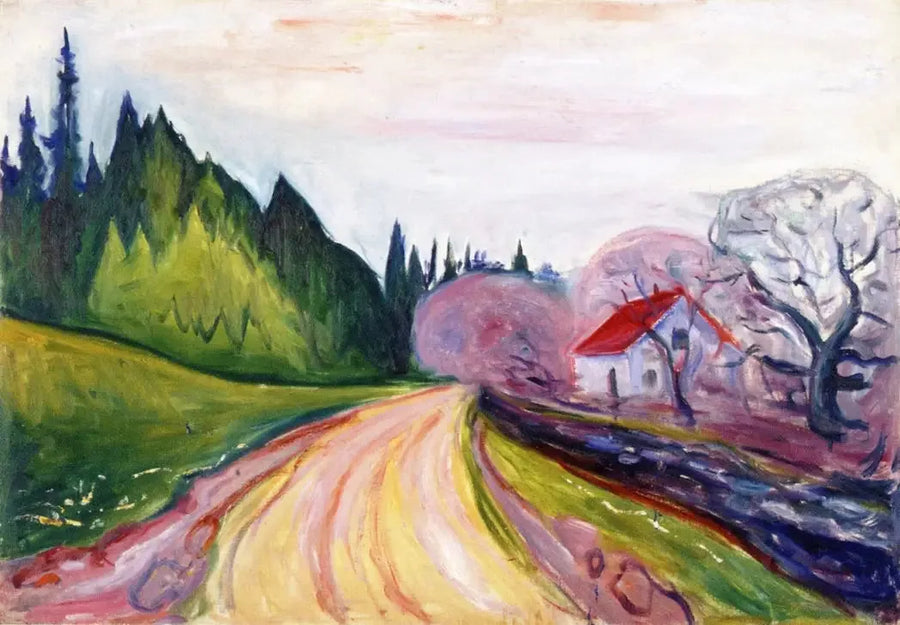 Veien til Borre - Edvard Munch
