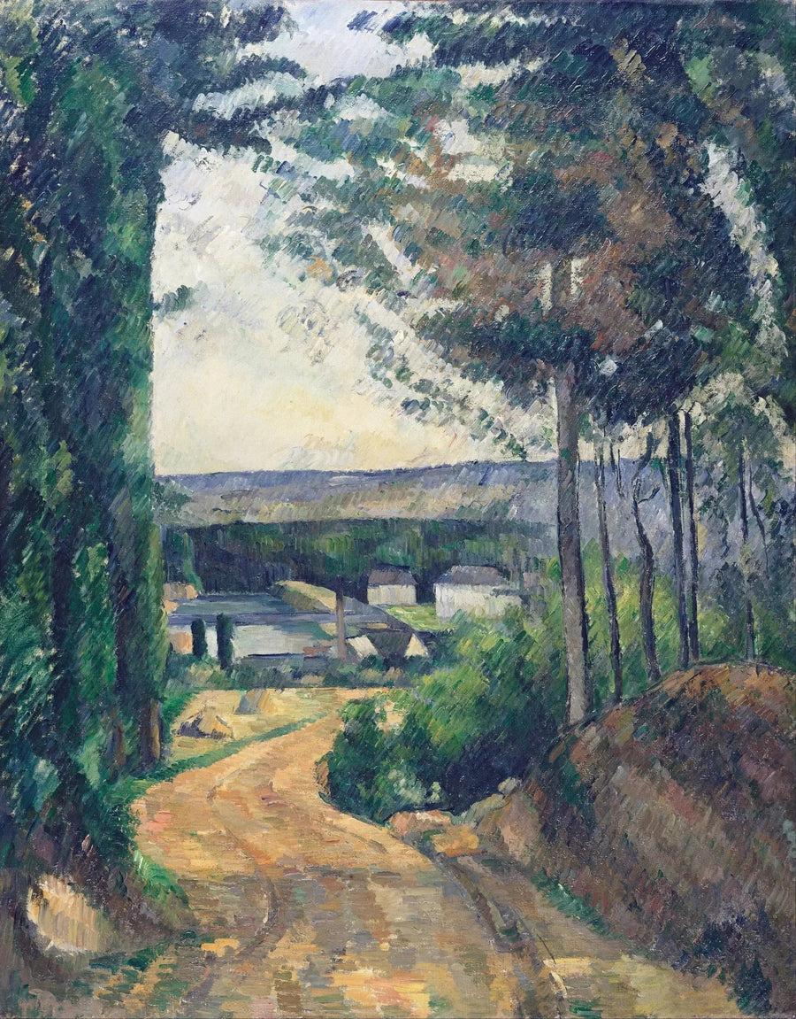 Veien til dammen - Paul Cézanne
