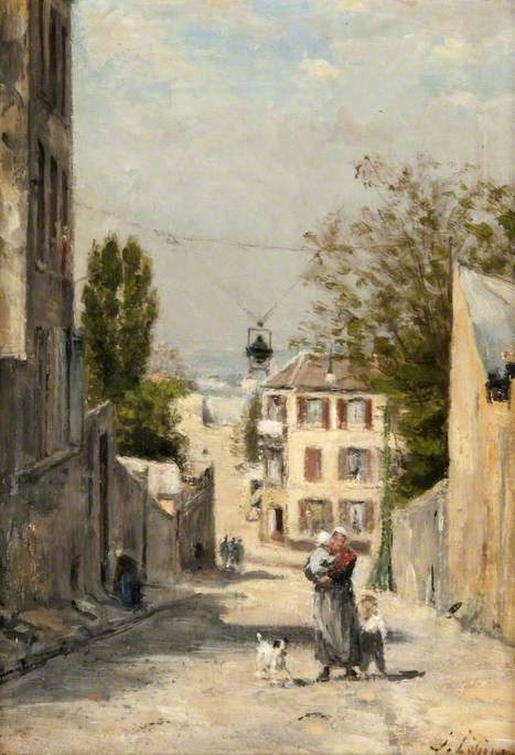 Norvins-gaten, Montmartre - Stanislas Lépine