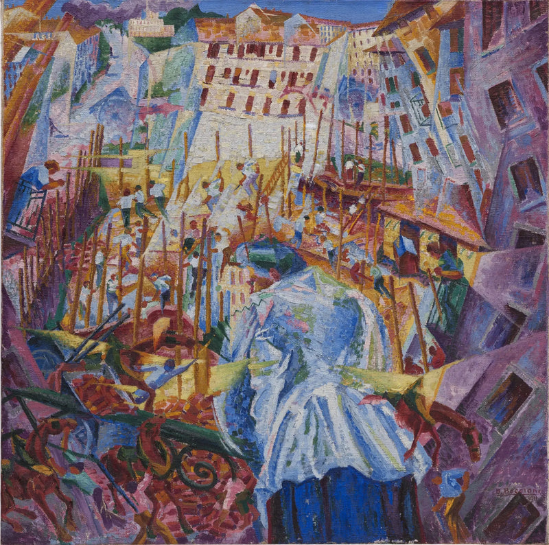 Gaten går inn i huset - Umberto Boccioni

Source:
La rue entre dans la maison - Umberto Boccioni