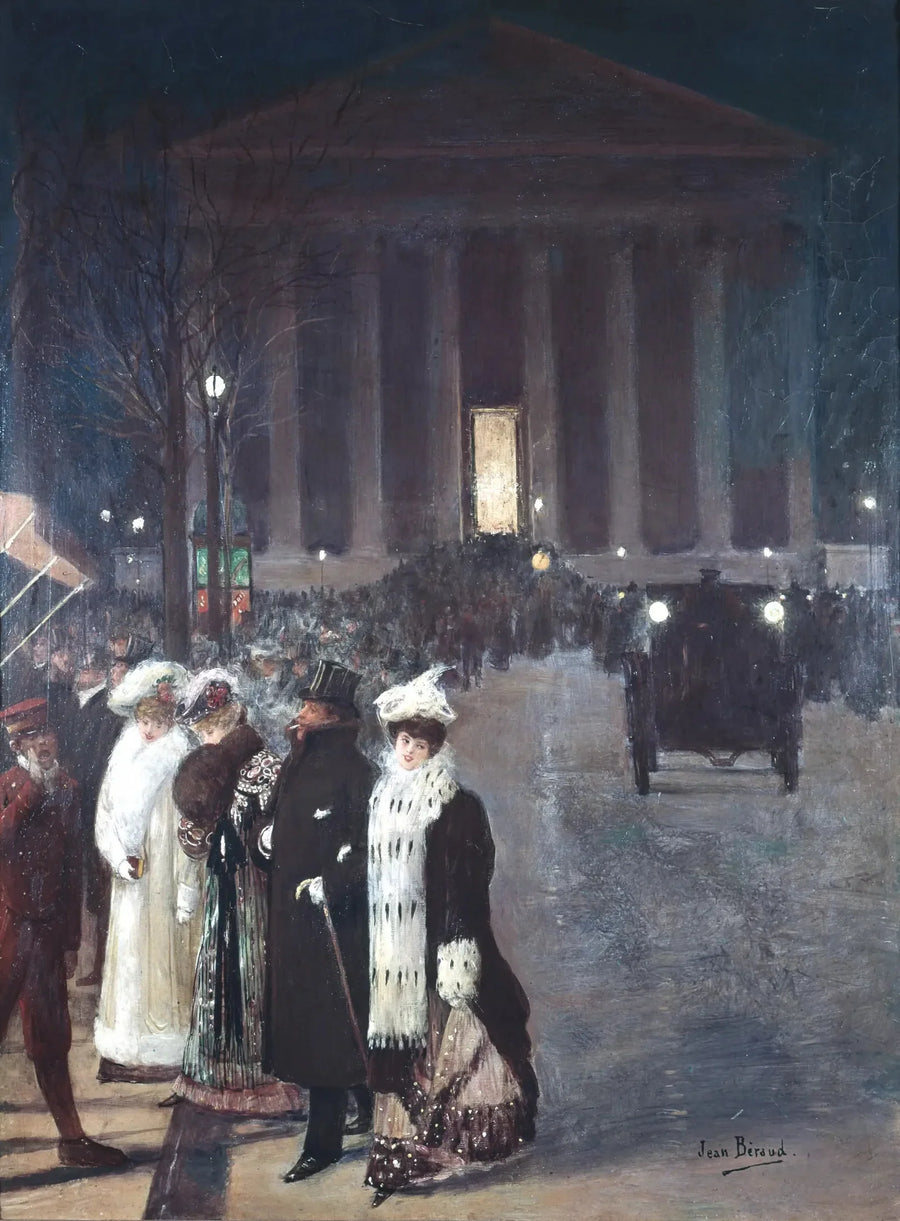 Royale-gaten, julekvelden - Jean Béroud

Source:
La rue Royale, le soir de Noël - Jean Béraud