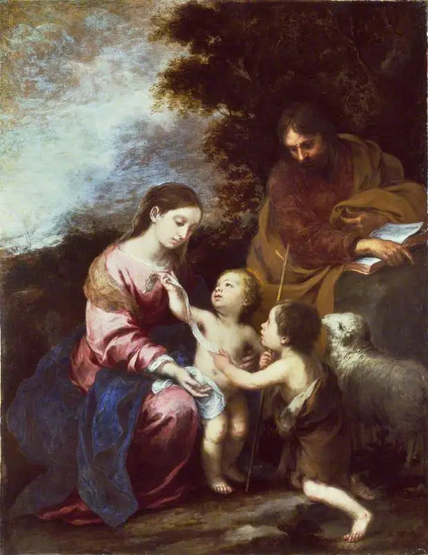 Den hellige familie med dåpsbarnet - Bartolomé Esteban Murillo

Source:
La Sainte Famille avec l'enfant Baptiste - Bartolomé Esteban Murillo